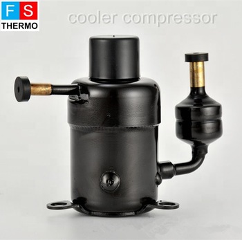 R134a bldc dc 12V 24V mini rotary compressor for refrigerator drawers