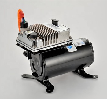 R1234yf dc 312v horizontal twins cylinder rotary compressor for electric car air conditioner