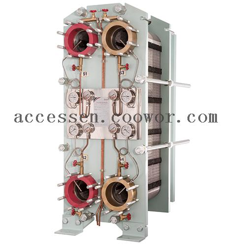 Marine application plate heat exchanger