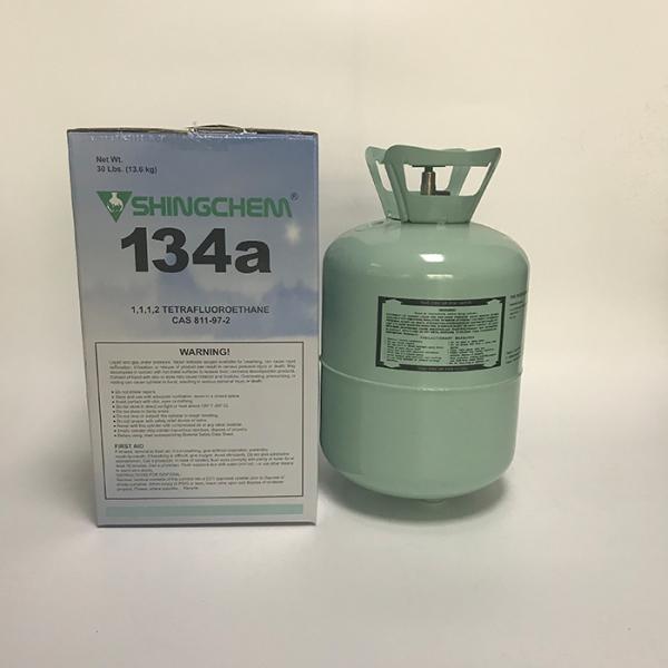 r134a per 13.6kgs/30lb refrigerant gas with 99.9% high purity