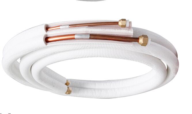ASTM E84 Standard PE Insulated Air Conditioner Copper connection Pipe