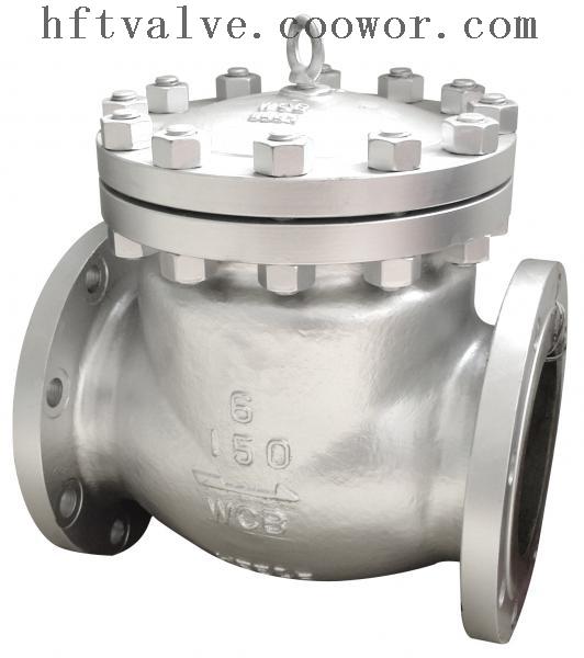 Hft Carbon Steel Wcb Flanged Swing Check Valve Class H H