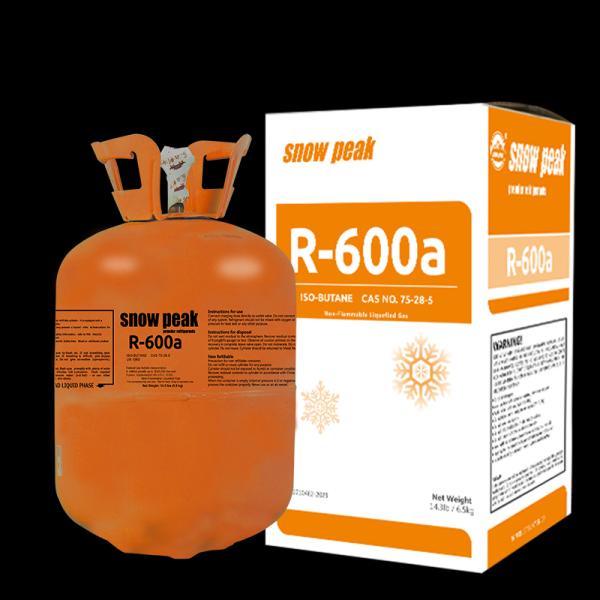 All types of refrigerant gas r600a