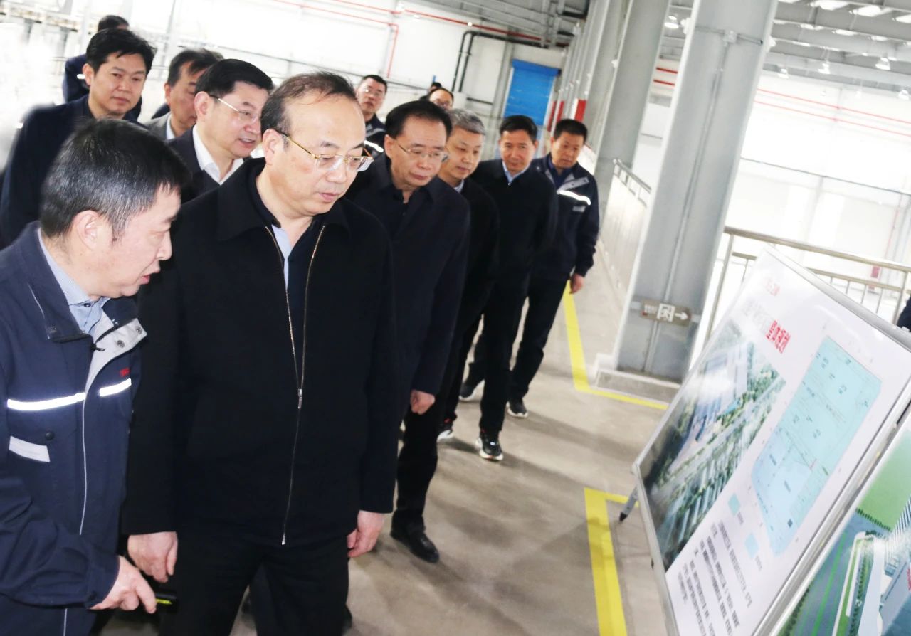 滁州市领导调研扬子空调智能产业园区