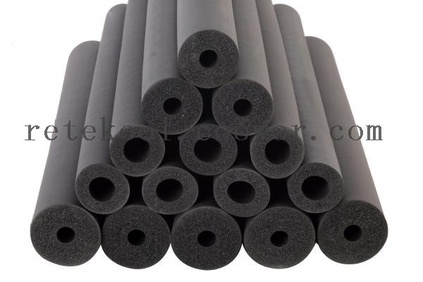 Black Color NBR Rubber Insulation Tube Coowor