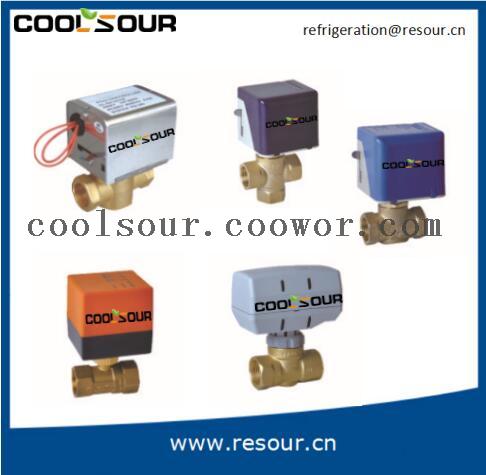 COOLSOUR Stainless Steel <font color='red'>Motorized</font> <font color='red'>Valve</font>, 3-way <font color='red'>valve</font> for Refrigerator