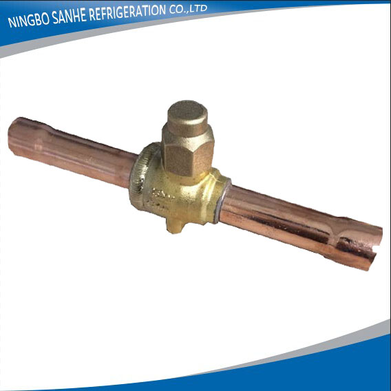 Sanhe High Pressure Refrigeration Brass Ball Valve Coowor