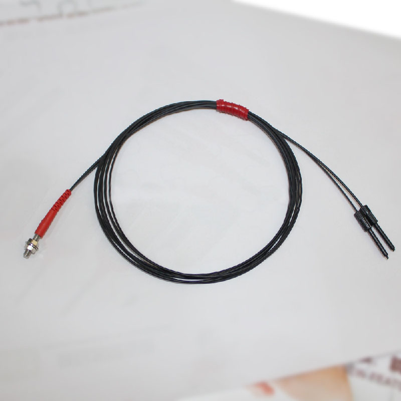 Diameter 4mm Fiber Optical sensors, with protective tube, M4 diffuse