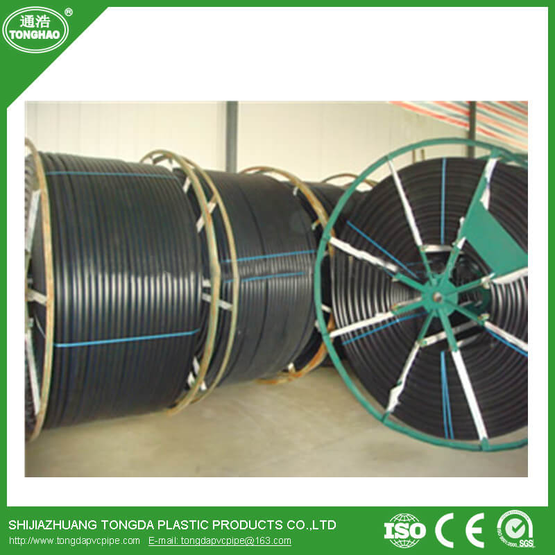 hdpe pipe 40mm silicon core pe pipe