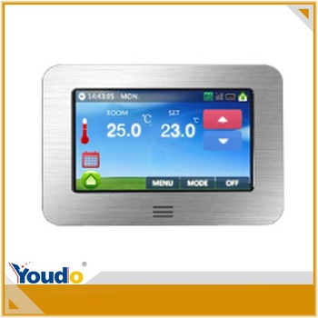 [TEKAIBIN] HT10.16 floor heating color touch screen thermostat 868.42mhz