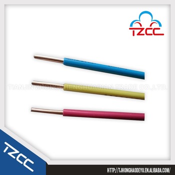 2.5mm 450/750V PVC insulated copper wire