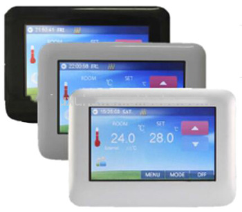 high quality and best sell with coluor touch screen thermostat