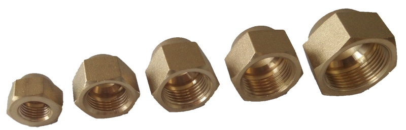 Brass Short Nut 1 4 3 8 1 2 5 8 3 4 Coowor