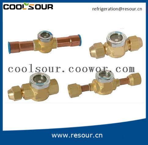 Coolsour Welding and Joining <font color='red'>Sight</font> <font color='red'>Glass</font> Refrigerant <font color='red'>Sight</font> <font color='red'>Glass</font> with Tube