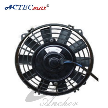 8 inch Universal Auto Cooling Fan Straight Blade For Condensor