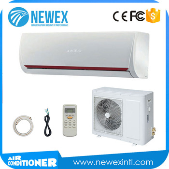 Optional Panel Colors Self Cleaning Wall Mounted Split Air Conditioner With Remote Control
