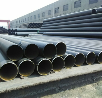 ASTM A53 SCH 40 GR B black painted steel pipe