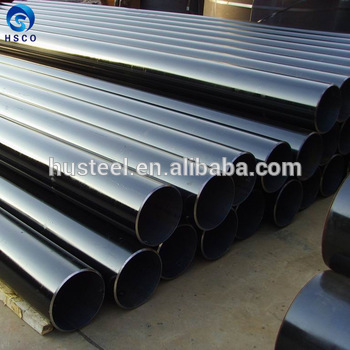 Factory schedule 40 ERW black steel pipe