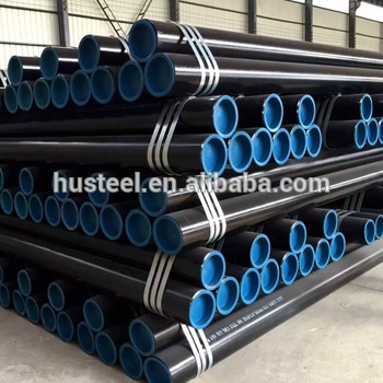 sch40 black painting cold drawn seamless carbon steel pipe