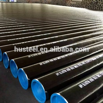 sch40 black painting cold drawn seamless carbon steel pipe