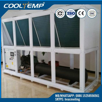 Air Cooled Monoblock Refrigeration Unit with V Type Condenser Coils