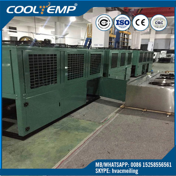 Air Cooled Monoblock Refrigeration Unit with V Type Condenser Coils