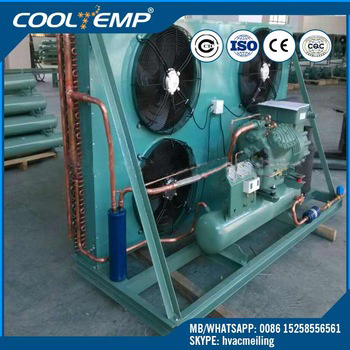 R404a Low Noise Bitzer Cold Room Condensing Unit For Cold Room Storage