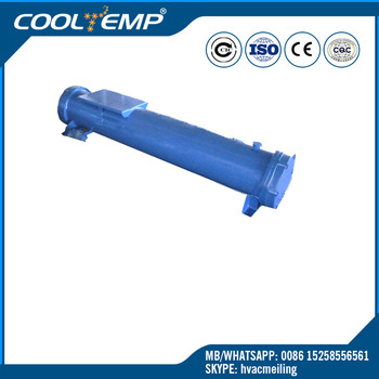 Shell and Tube Water Cooled Condenser For Cold Room