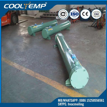 Shell and Tube Water Cooled Condenser For Cold Room