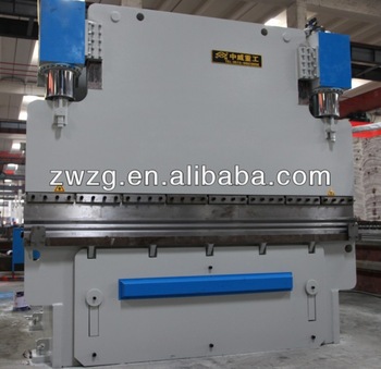 ZHONGWEI WC67Y hydraulic press brake 63 tons with TUV CE ISO certification