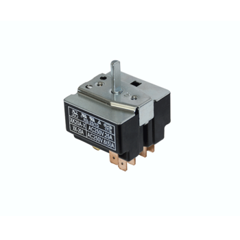 6 position selector rotary switch for air conditioner with UL 250V, 25A