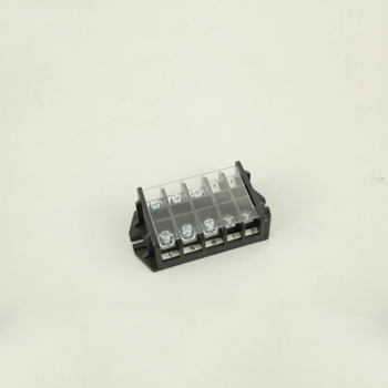 five poles screw type terminal block connector with plastic case for pcb mounting