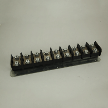 screw type 9 pole barrier terminal block connector with din rail