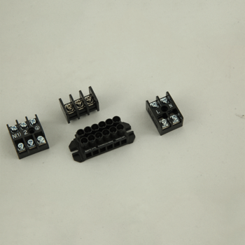 screw type pa66 terminal block 6 pin screw terminal block connector