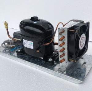 Purswave Qd43hc Compressor Condensing Units for Refrigerator Water Cooler Fridge 220V/110V R134A 1/7HP