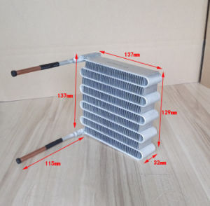 Purswave Mchx32 Mini Microchannel Condenser Heat Exchanger Evaporator 600W Nominal Capacity for Mini Refrigeration