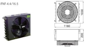 Air - Cooled Condenser, Fan Cooling Condenser, Heat Exchanger (FN-4.3/15)