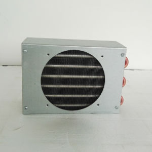 Purswave Fn4X6X200 Mini Evaporator Condenser with 1PC 48V Fan Fin Space Copper Tube Heat Exchanger