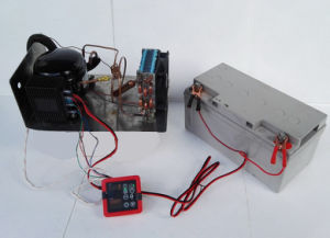 Purswave Bd25hc Compressor Condensing Units DC 12V 24V 48V for Solar Refrigerator Freezer Showcase Vehicle Fridge