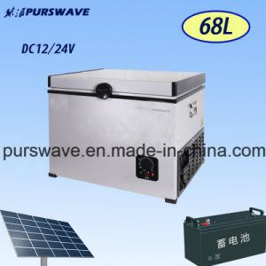 Purswave 32L DC Freezer Portable Refrigerator Solar Fridge 12V24V48V -18 Degree