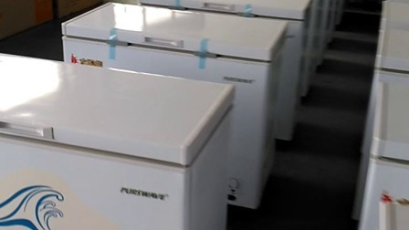 Purswave 219L DC 12V/24V/48V Solar Chest Freezer Battery Powered Refrigerator