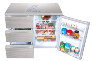 Purswave Bcd-210q 210L DC Built-in RV Fridge 12V Solar Refrigerator 24V Freezer 48V Car Refrigerator
