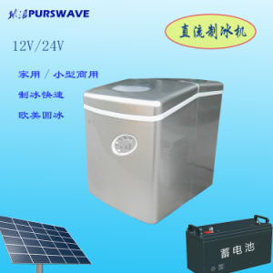 Purswave Im-12A DC Ice Maker Mini 12V24V 12kg Household Ice Machine Battery Powered Solar Ice Maker