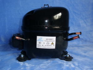 Refrigeration Compressor 110V/60Hz, 1/4HP, R600A, Refrigerator Compressor (QD103NFY)