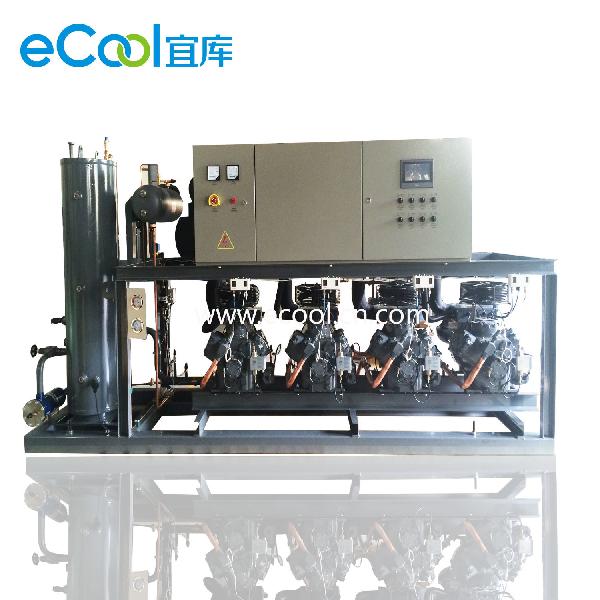 Semi-Hermetic Compressor Unit with Muitiple Refrigration Compressor for Cold Room
