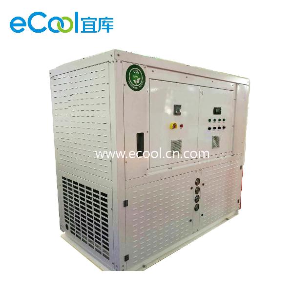 The Greenest CO2 Refrigeration Station Condensing Unit with The Highest Cop