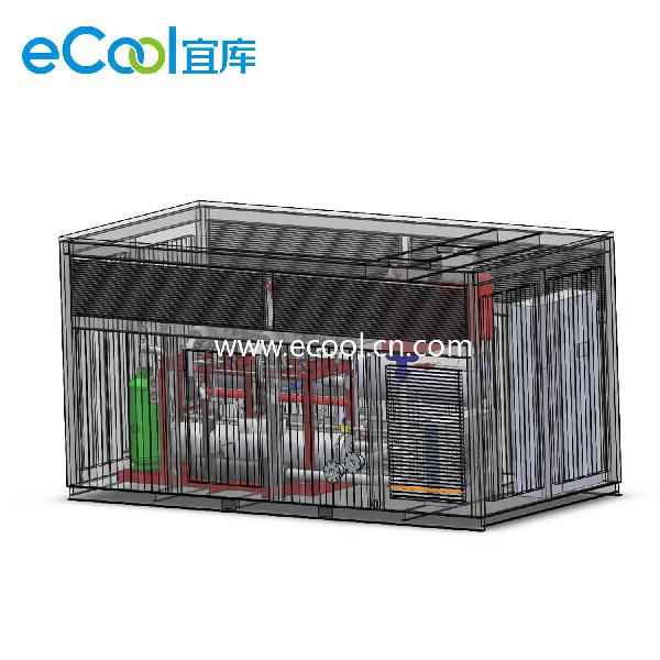 Ready-to-Use CO2 Refrigeration Station-R513A/R744A Refrigeration Unit