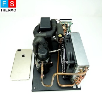dc 24v 48v liquid cooling system mini water chiller unit for cpu water cooling