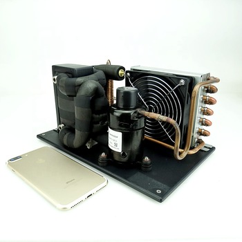 r134a dc 12v 24v 48v air cooled mini refrigeration water chiller module unit for laser beauty machine