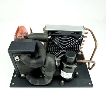 solar battery power dc 12v 24v 48v mini water chiller computer pc cooling unit